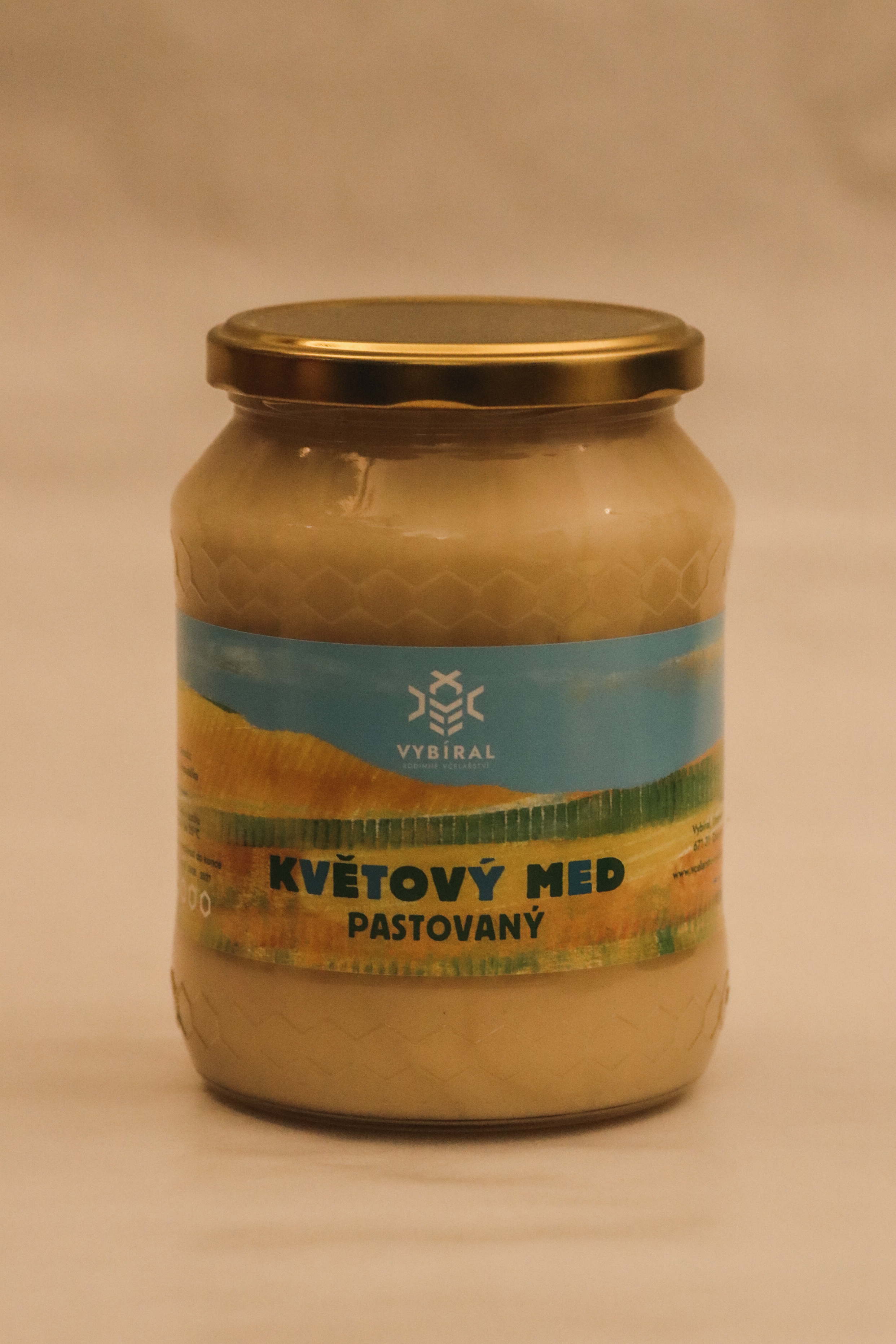 Med pastovaný - KVĚTOVÝ MED PASTOVANÝ 950 gr